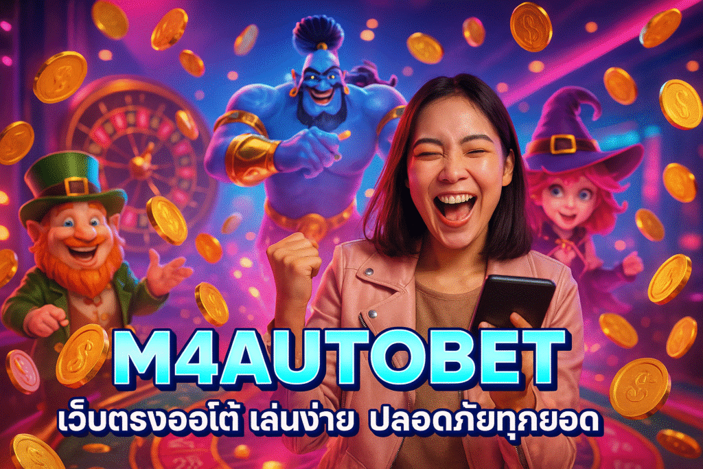 M4AUTOBET เว็บตรงออโต้ เล่นง่าย ปลอดภัยทุกยอด