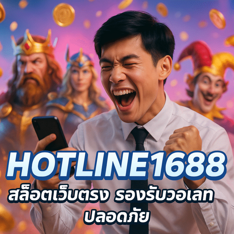 HOTLINE1688 สล็อตเว็บตรง รองรับวอเลท ปลอดภัย