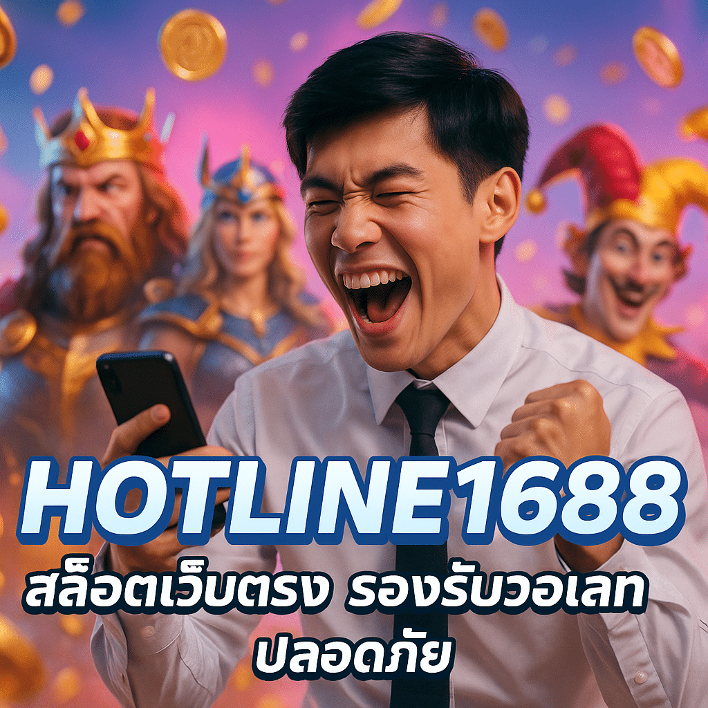 HOTLINE1688 สล็อตเว็บตรง รองรับวอเลท ปลอดภัย