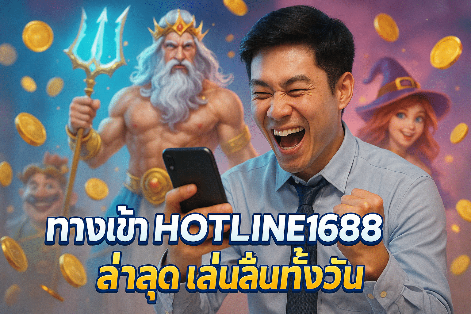 ทางเข้า HOTLINE1688 ล่าสุด เล่นลื่นทั้งวัน