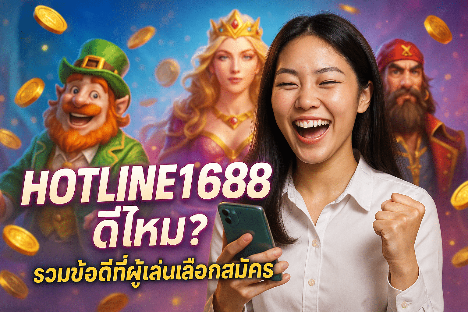 HOTLINE1688 ดีไหม? รวมข้อดีที่ผู้เล่นเลือกสมัคร