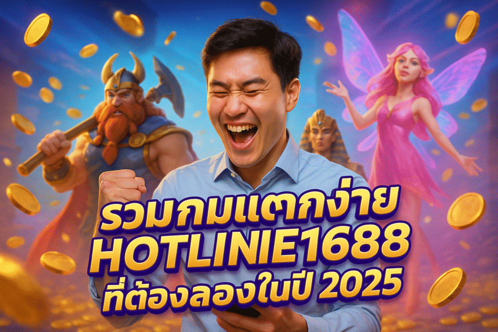 รวมเกมแตกง่าย HOTLINE1688 ที่ต้องลองในปี 2025